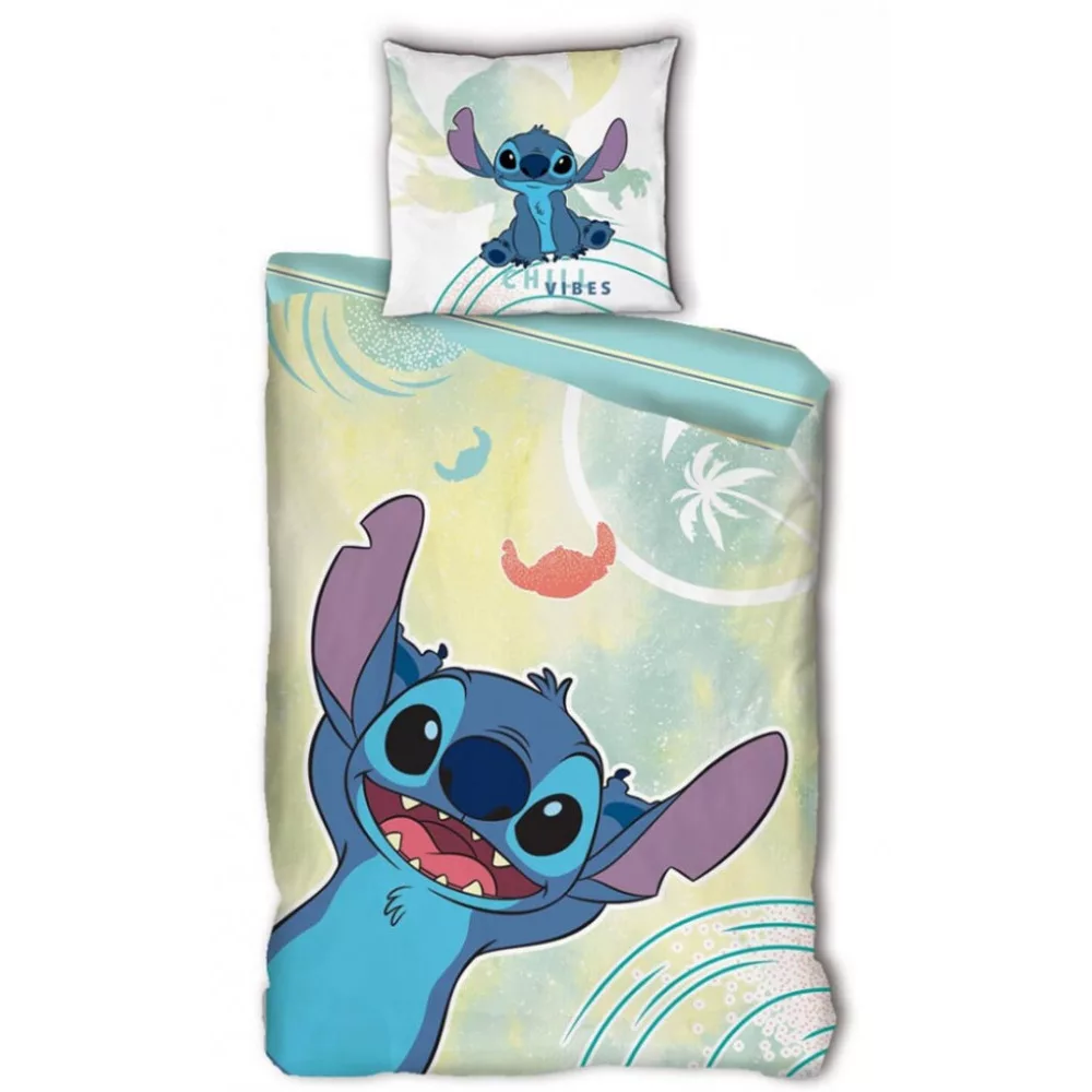 Lilo en Stitch dekbedovertrek Ohana Dreams 140 x 200 cm - Multicolor - 140 x 200 cm - Katoen