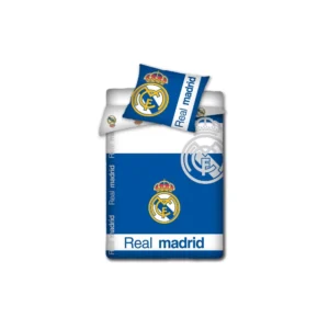 Real Madrid dekbedovertrek Elite 140 x 200 cm - Blauw - 140 x 200 cm - Katoen