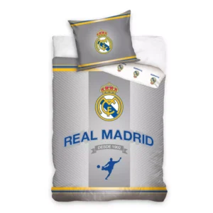 Real Madrid dekbedovertrek Since 140 x 200 cm - Grijs - 140 x 200 cm - Katoen