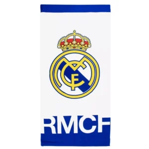 Real Madrid strandlaken White sneldrogend 70 x 140 cm - Wit - 70 x 140 cm - Polyester