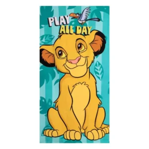 Disney The Lion King strandlaken All Day Dr sneldrogend 70 x 140 cm - Groen - 70 x 140 cm - Polyester