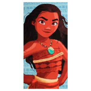 Disney Vaiana strandlaken Cool sneldrogend 70 x 140 cm – polye - Bruin - 70 x 140 cm - Polyester