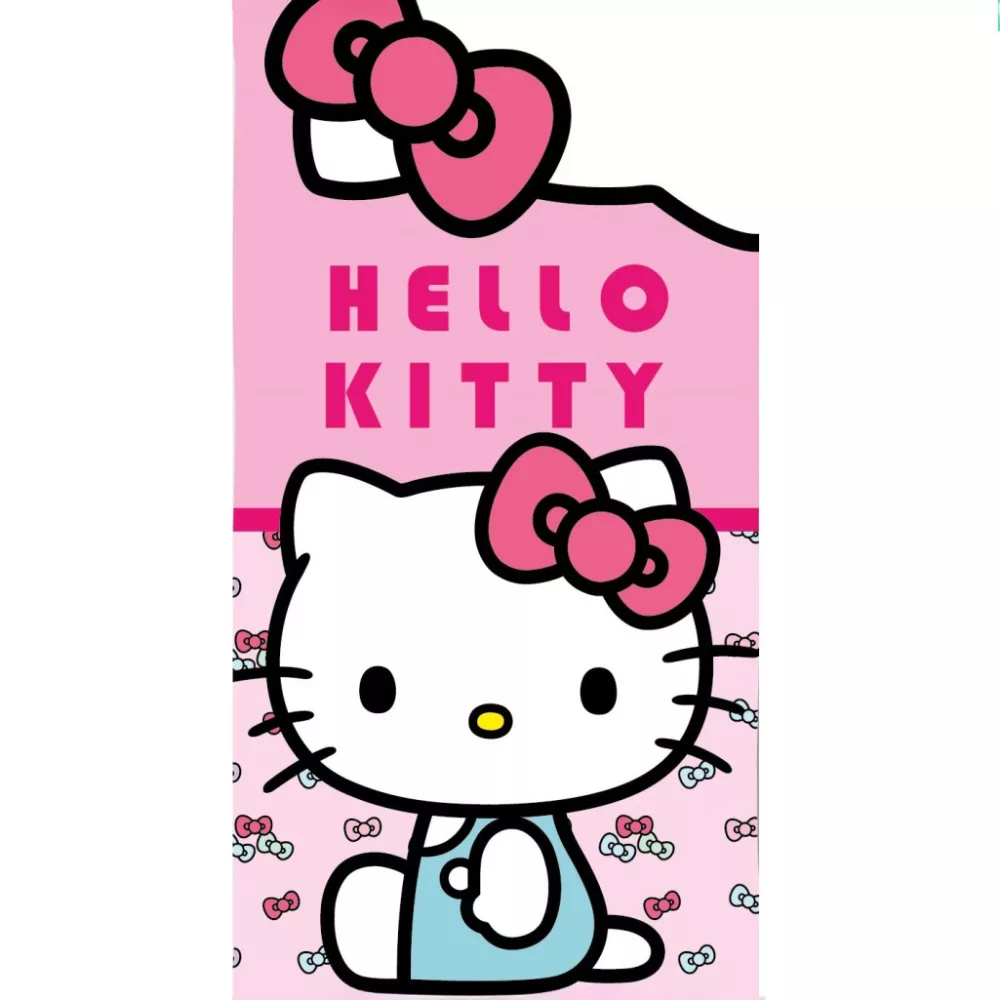 Hello Kitty strandlaken Lovely Day sneldrogend 70 x 140 cm - Roze - 70 x 140 cm - Polyester