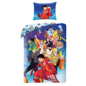 One Piece dekbedovertrek SSG 140 x 200 cm - Multicolor - 140 x 200 cm - Microvezel