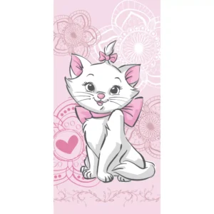 Disney AristoCats strandlaken Marie Aristocat extra absorberend 70 - Roze - 70 x 140 cm - Katoen