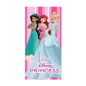 Disney Princess strandlaken Royal Charm Dr sneldrogend 70 x 140 - Roze - 70 x 140 cm - Polyester