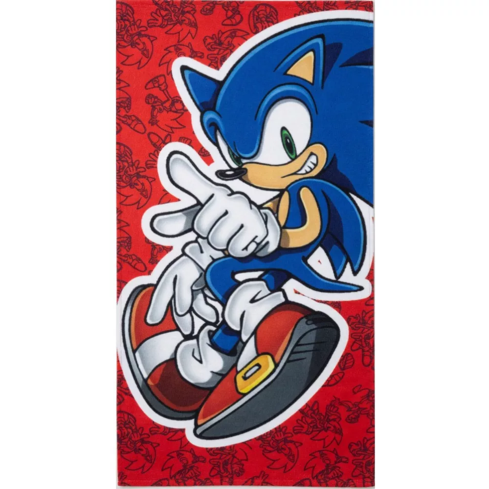 Sonic strandlaken Velocity Mode Fa sneldrogend 70 x 14 - Rood - 70 x 140 cm - Polyester