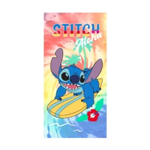 Lilo en Stitch strandlaken Ocean Riders sneldrogend 70 x 140 cm - Multicolor - 70 x 140 cm - Polyester
