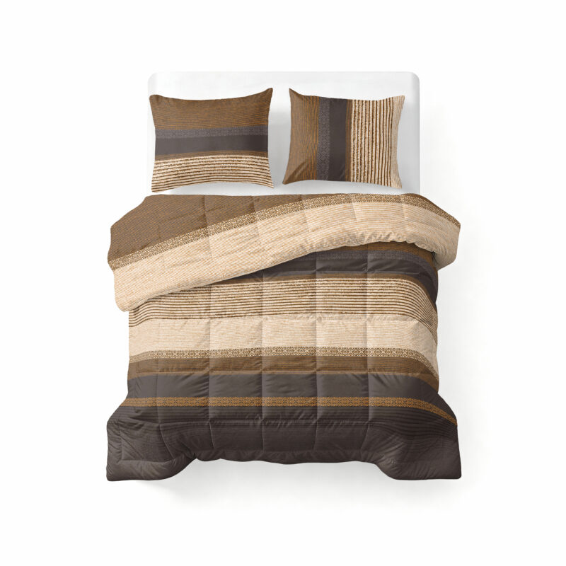 Sleeptime dekbed Marina Taupe 200 x 200 Met Kussenslo - Taupe - 200 x 200 cm - 100% Microvezel 300 gsm
