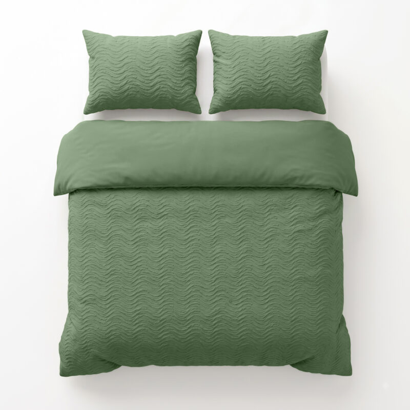Sleeptime Curve 3D Groen 200 x 200/220 cm