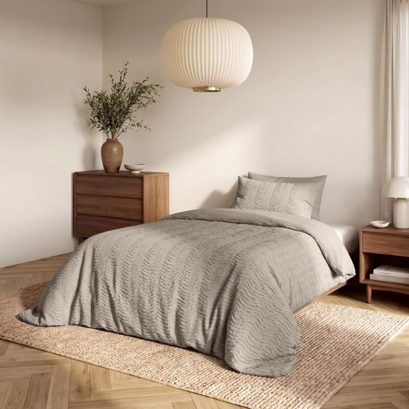 Curve 3D Taupe/Grijs 140 x 200/220 Sleeptime