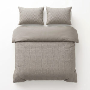 Sleeptime Curve 3D Taupe/Grijs 200 x 200/220