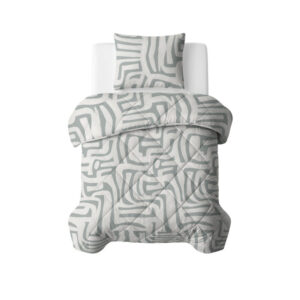 Sleeptime kussensloop cm - Groen - 140 x 200 cm - 100% Polyester Microvezel