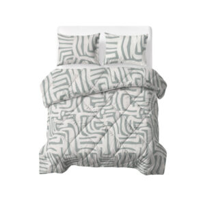 Sleeptime dekbed Eran Groen 200 x 200 Met Kussenslope - Groen - 200 x 200 cm - 100% Polyester Microvezel