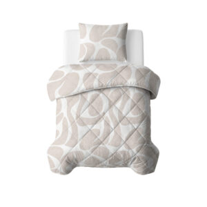 Sleeptime kussensloop cm - Taupe/Zand - 140 x 200 cm - 100% Polyester Microvezel