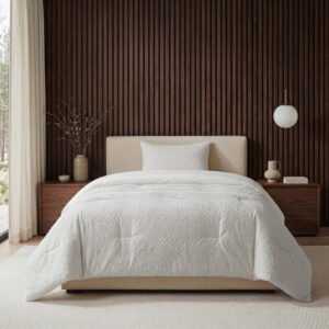Sleeptime kussensloop cm - Beige - 140 x 200 cm - 100% Polyester Microvezel - foto 1