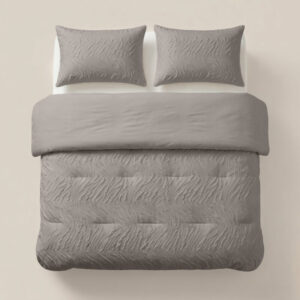 Sleeptime dekbed Salva Taupe 240 x 200 Met Kussenslop - Taupe - 240 x 200 cm - 100% Polyester Microvezel