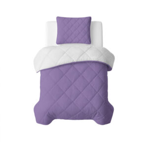 Sleeptime kussensloop cm - Beige - Lavendel - 140 x 200 cm - 100% Polyester Microvezel