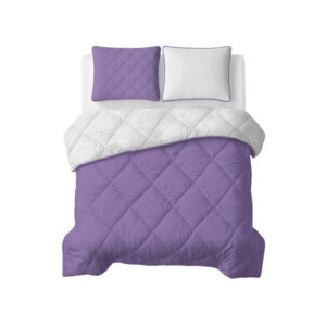Sleeptime dekbed Beige - Beige - Lavendel - 200 x 200 cm - 100% Polyester Microvezel