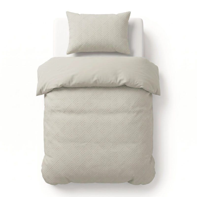 Sleeptime Modern Geo 3D Cream 140 x 200/220 cm