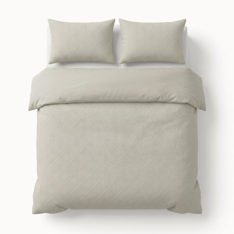Sleeptime Modern Geo 3D Cream 200 x 200/220