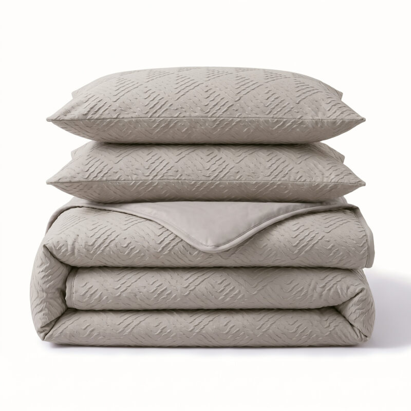 Modern Geo 3D Taupe/Grijs 200 x 200/220