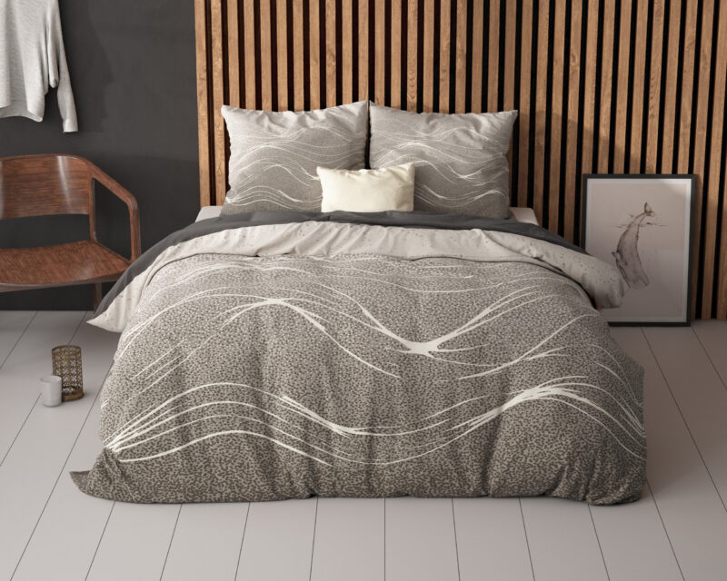 Ravna Taupe 200 x 200/220 Sleeptime