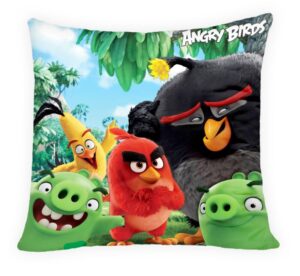 Angry Birds kussen - 40 x 40 cm - 100% Polyester