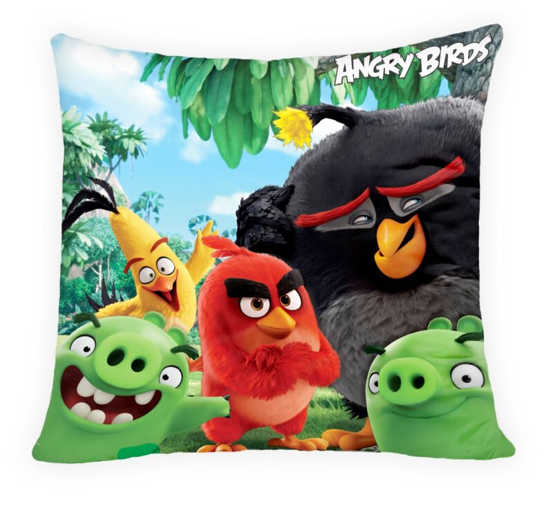 Angry Birds kussenhoes 40 x 40 cm - polyester