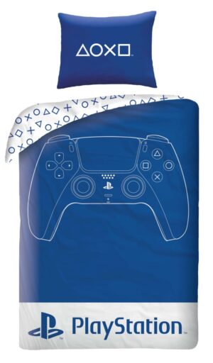 Playstation dekbedovertrek - 140 x 200 cm - 100% Polyester