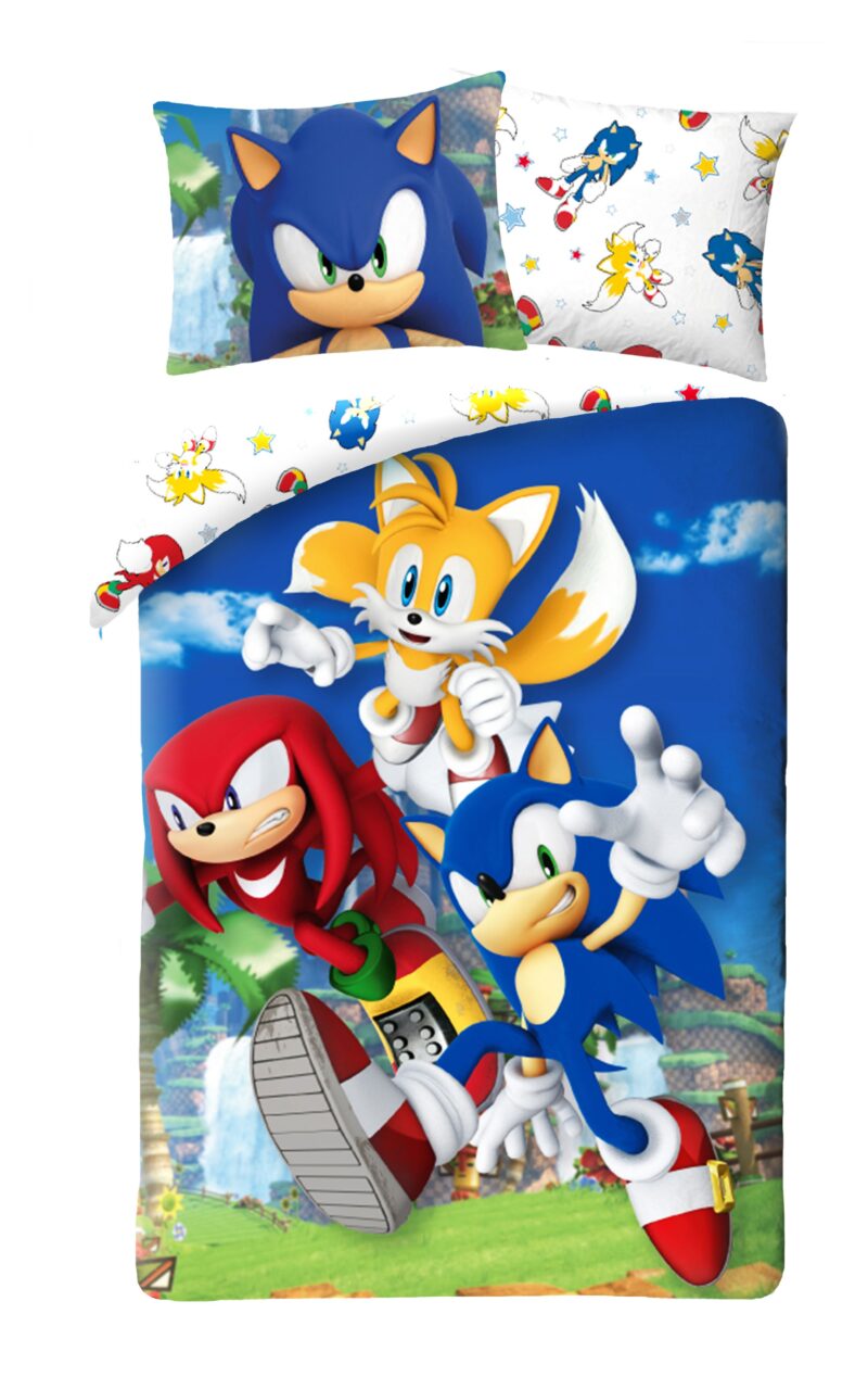 Super Sonic Dekbedovertrek - 140 x 200 cm - 70 x 90 cm - 100% katoen