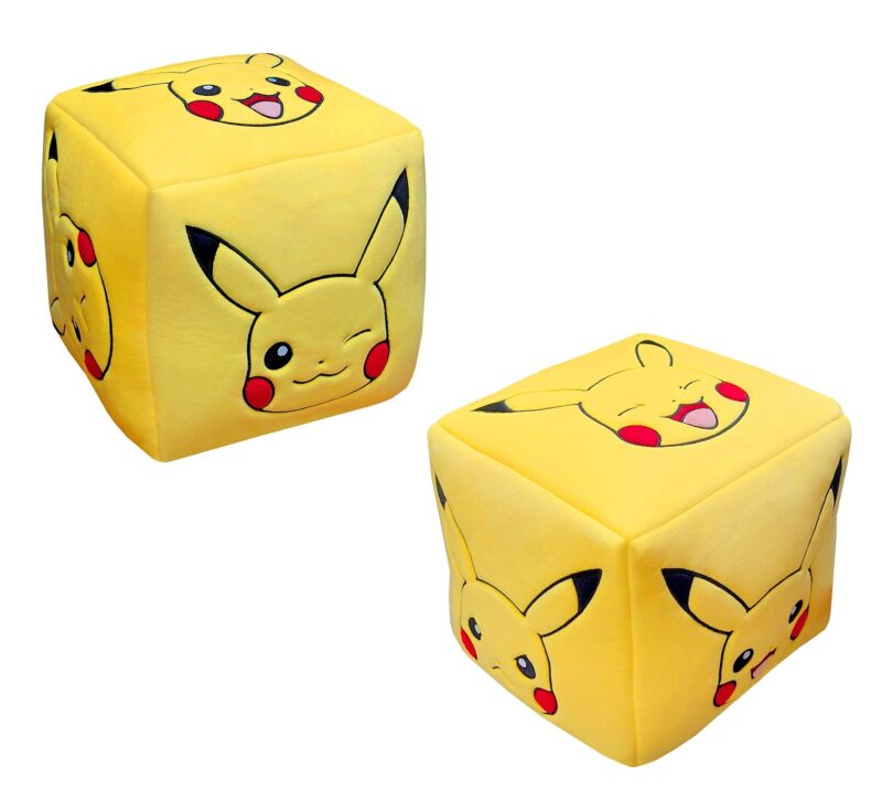 Pokemon kubuskussen Pikachu 40 cm - polyester