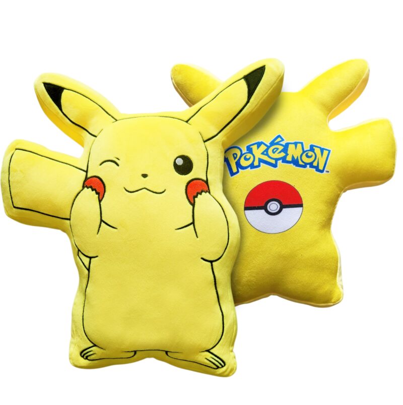 Pokemon vormkussen Pikachu Figuur 40 cm - polyester