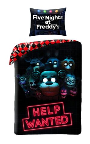 Five Nights At Freddy's dekbedovertrek - 140 x 200 cm - 100% Polyester