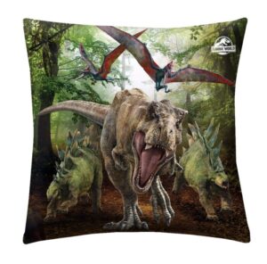 Jurassic World sierkussen - 40 x 40 cm - 100% Polyester