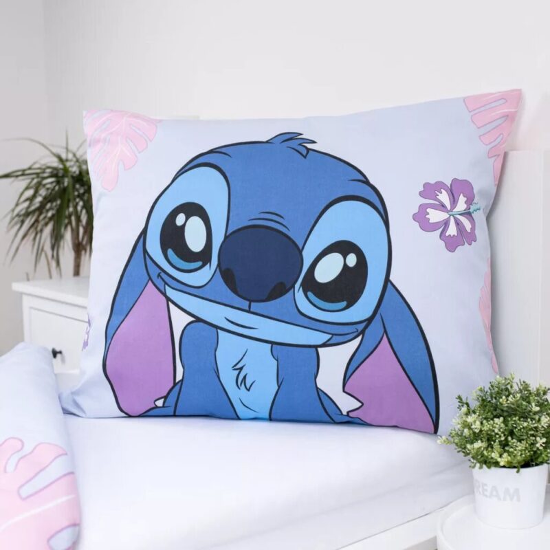 Beddengoed Cute 140 x 200 cm 140 x 200 cm van Lilo en Stitch, Paars