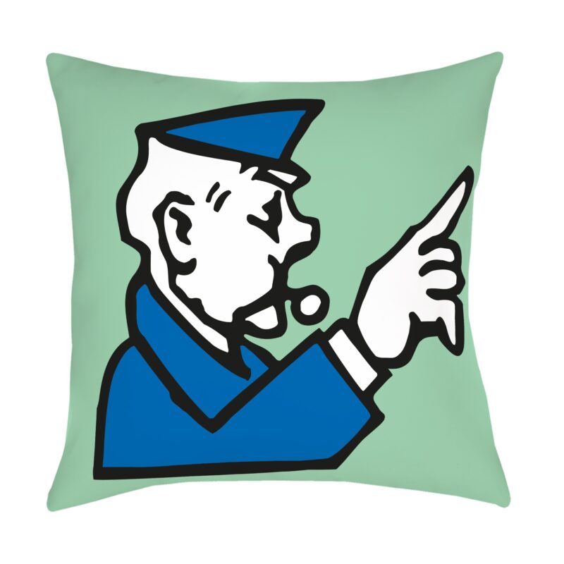 Monopoly sierkussen 40 x 40 cm - polyester