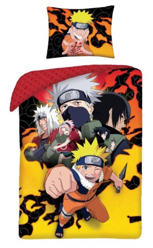 Naruto dekbedovertrek - 140 x 200 cm - 100% katoen