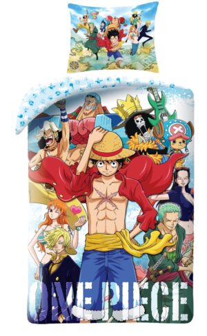 One Piece dekbedovertrek - 140 x 200 cm - 100% katoen