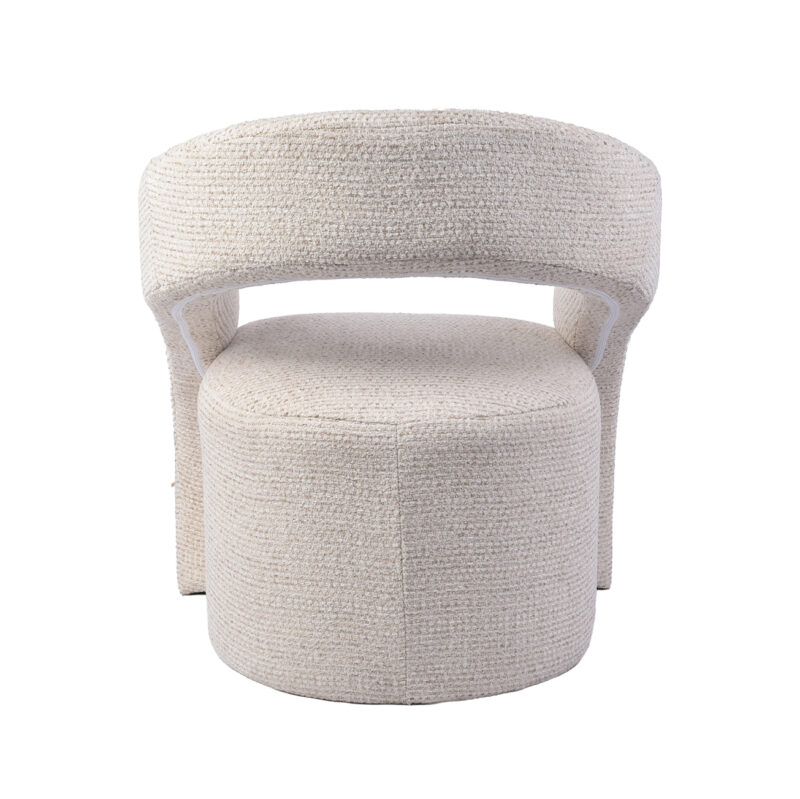 Label51 fauteuil van Geweven, Antibes - Naturel