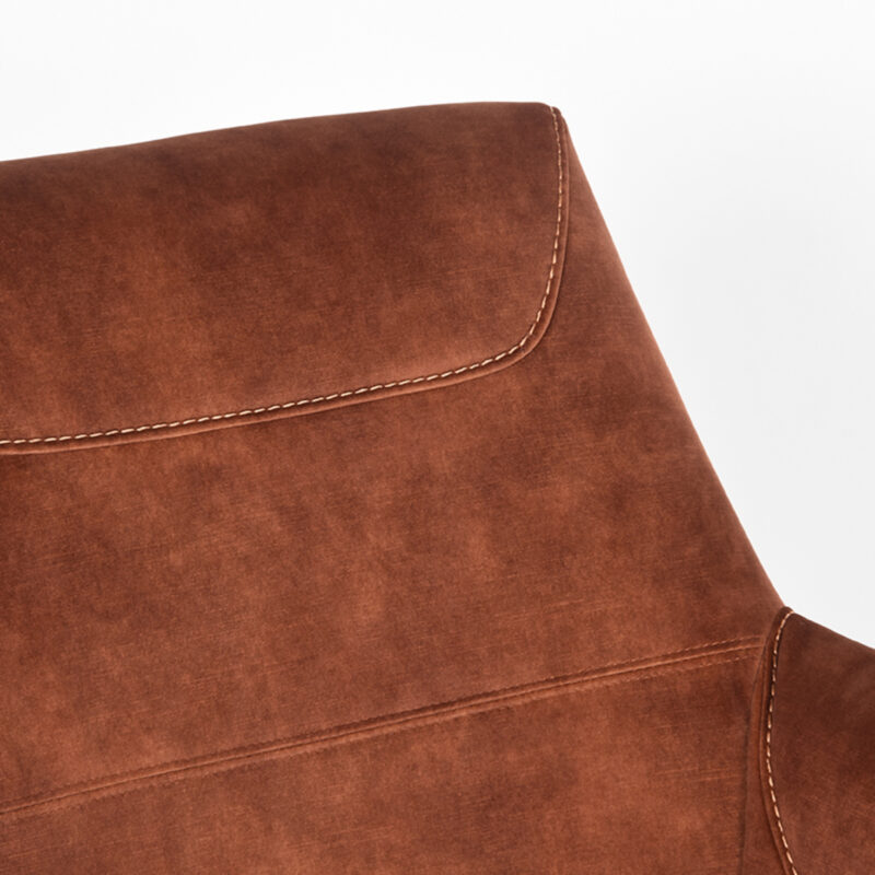 Rust relaxstoel van Label51 - Velours