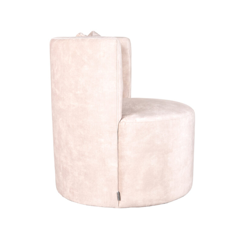 LABEL51 Fauteuil Evy - Naturel - Velours - One Size Velours