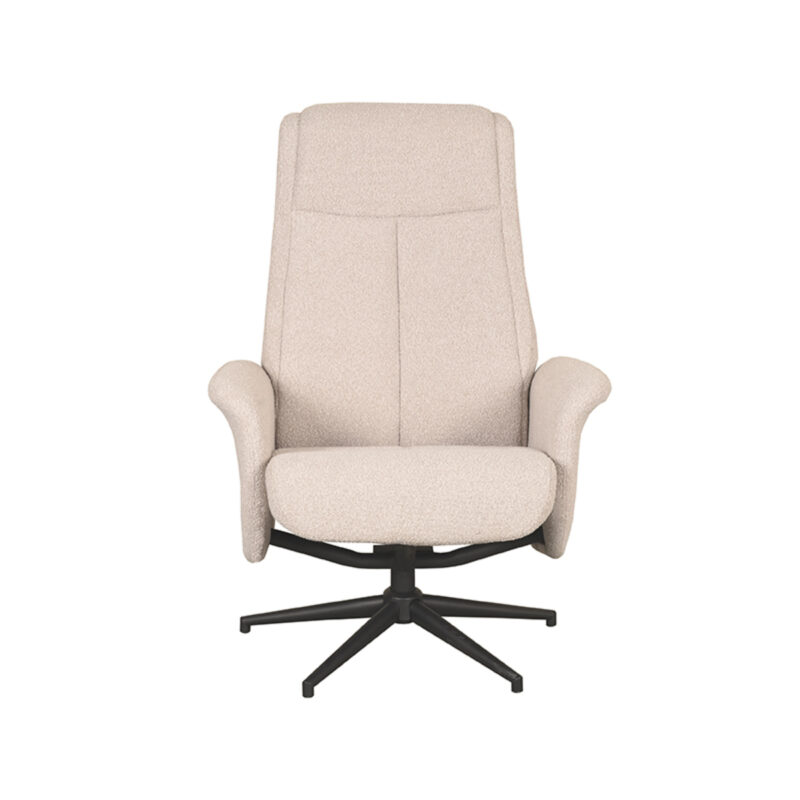 LABEL51 Fauteuil Bergen - Naturel - Boucle - Excl. Hocker Boucle