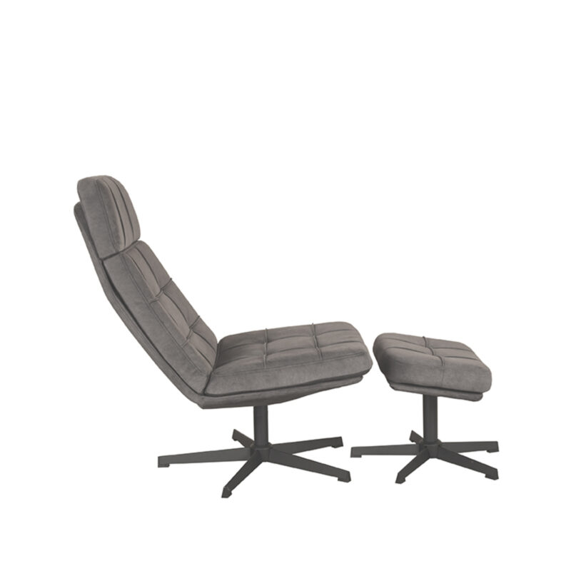 Label51 fauteuil van Cosmo - Antraciet