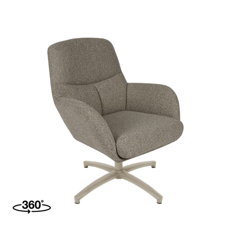 LABEL51 Fauteuil Chill Zone - Mushroom - Royal Boucle - One Size Chill Zone
