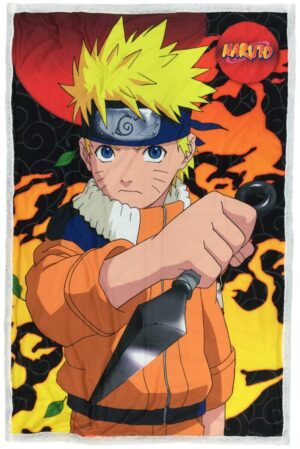 Naruto deken Kunai 100 x 150 cm - 100 x 150 cm - 100% Polyester