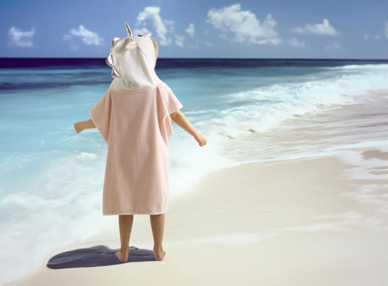 Strandlaken Lola 60 x 140 cm van Good Morning, Roze