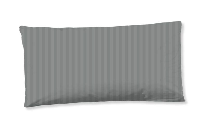 Descanso kussensloop Hotel Sevilla - Grijs - 40 x 80 cm - 100% katoen