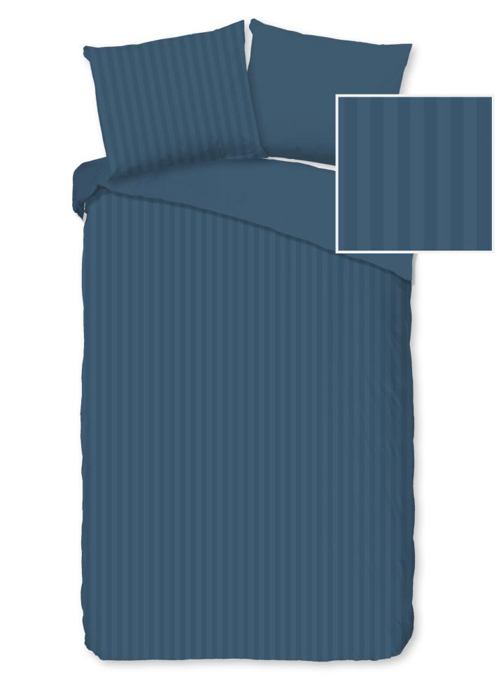 Descanso dekbedovertrek Hotel Sevilla - Blauw - 140 x 220 cm - 100% katoen