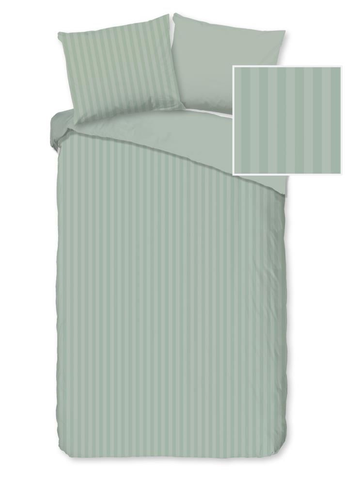 Descanso dekbedovertrek Hotel Sevilla - Groen - 140 x 220 cm - 100% katoen